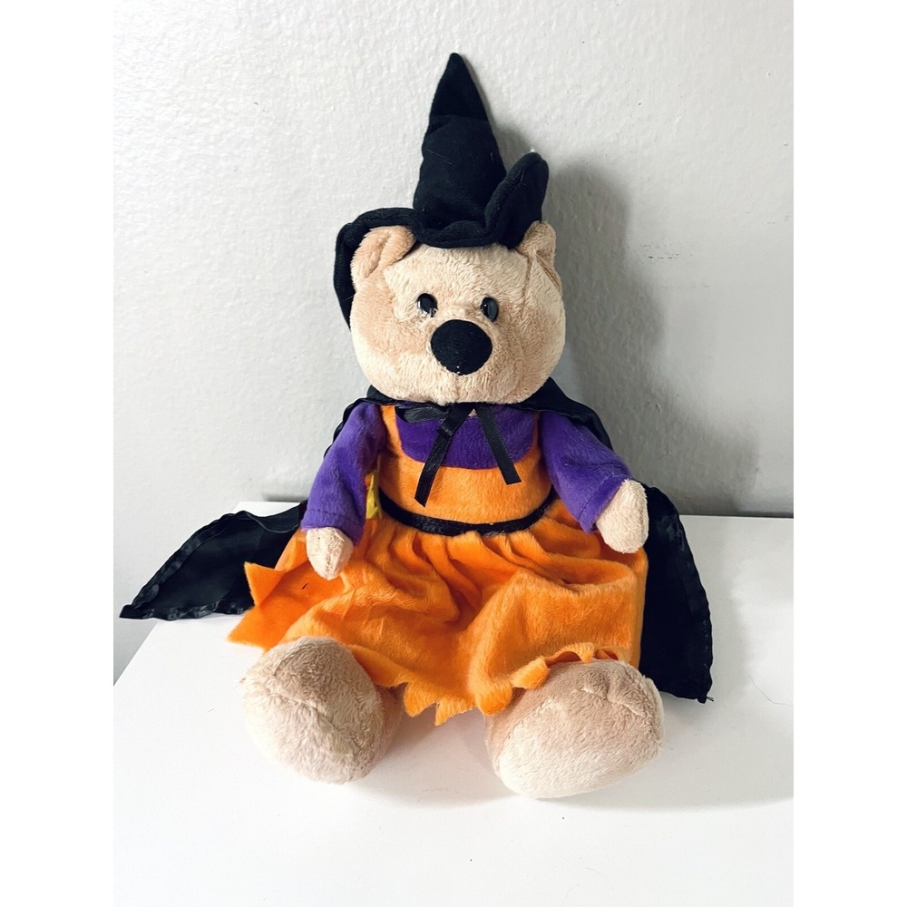 The Bearington Bear Collection 10" Halloween Witch Teddy Bear Plush Stuffed